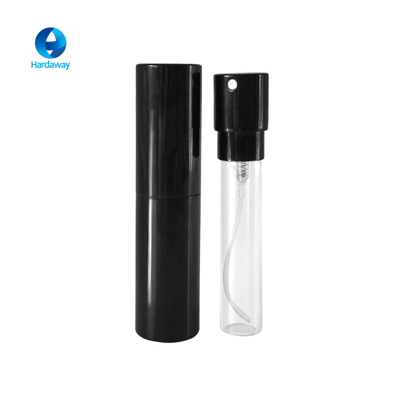 luxury refillable 8ml metal aluminum travel pocket portable twist up perfume pen atomizer spray pump bottle