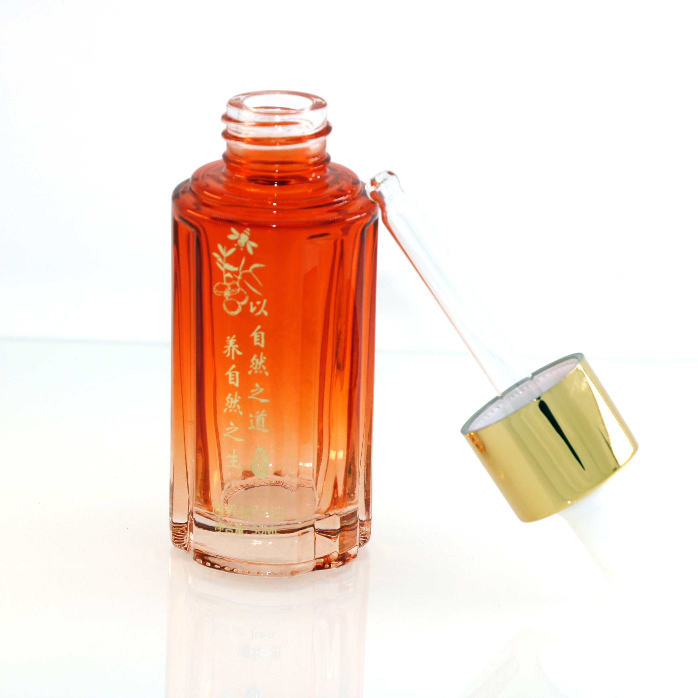 luxury thick matte glass white dropper bottles 5ml 30ml 50ml 100ml frosted glass bottle for e liquid serum essential oil