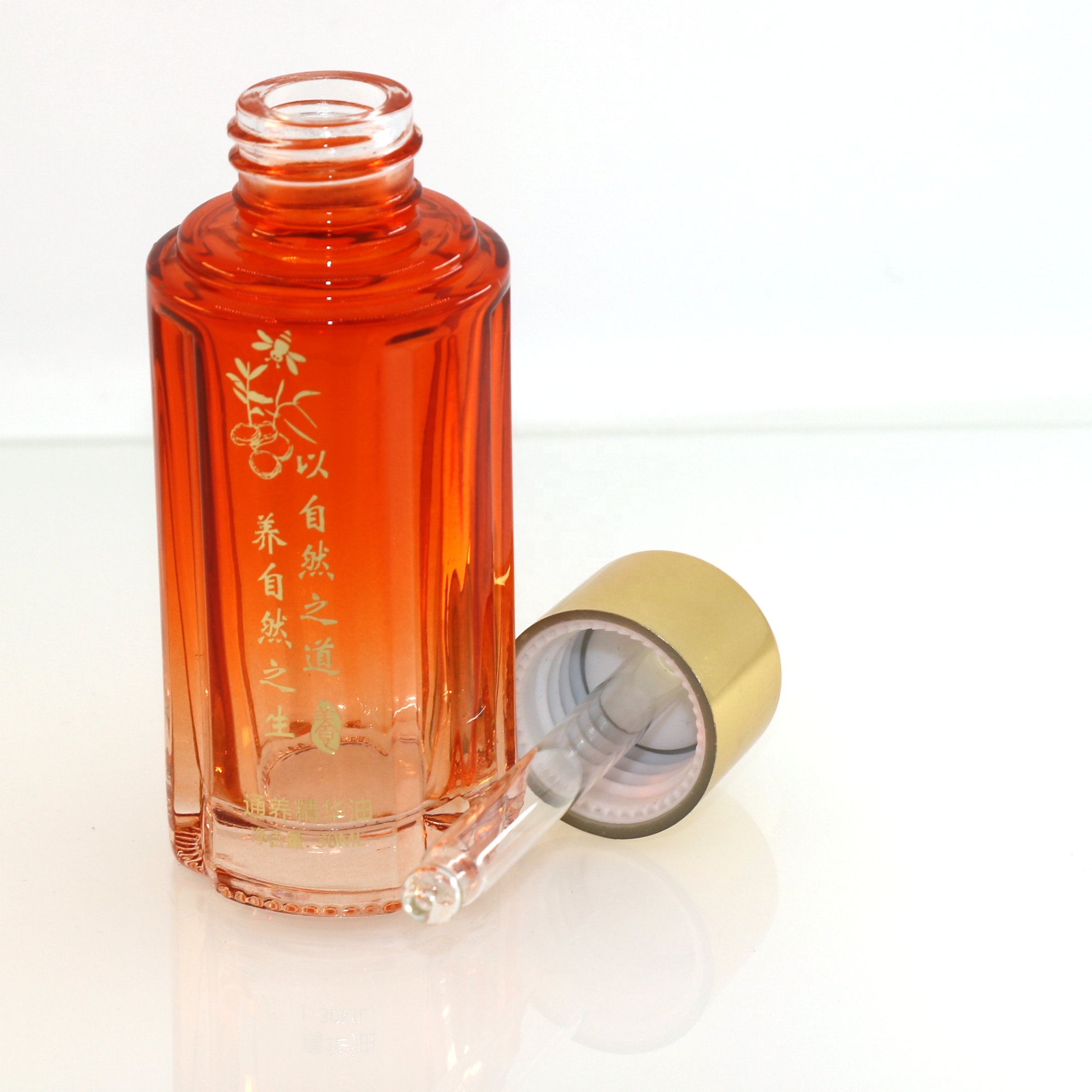 luxury thick matte glass white dropper bottles 5ml 30ml 50ml 100ml frosted glass bottle for e liquid serum essential oil