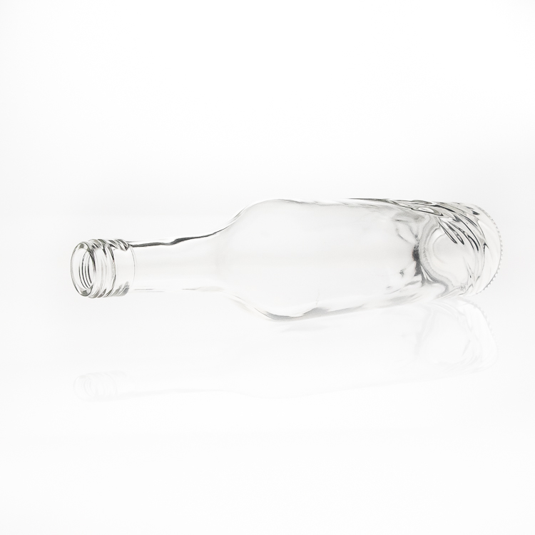 luxury transparency good spirit 800ml vodka glass bottles wholesale