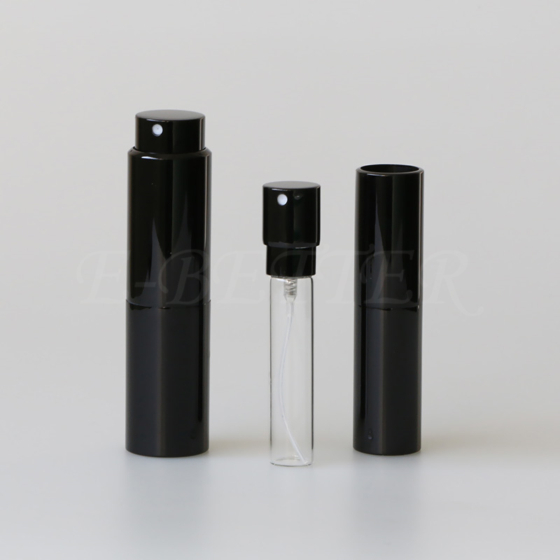 luxury twist up mini slim glass perfume spray bottle 8ml 10ml 15ml 20ml