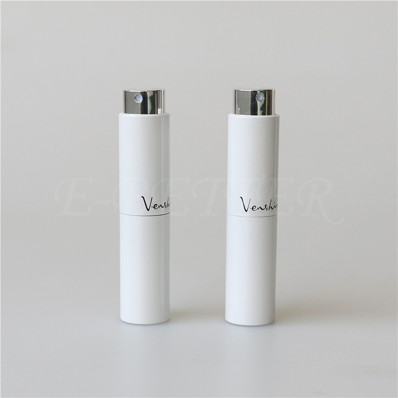 luxury twist up mini slim glass perfume spray bottle 8ml 10ml 15ml 20ml