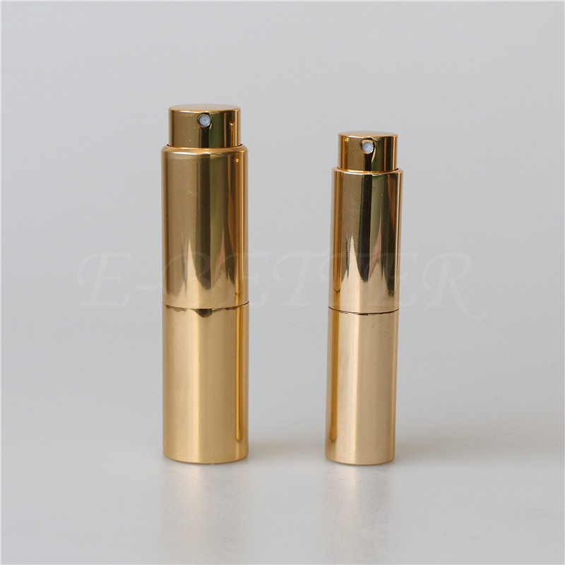 luxury twist up mini slim glass perfume spray bottle 8ml 10ml 15ml 20ml