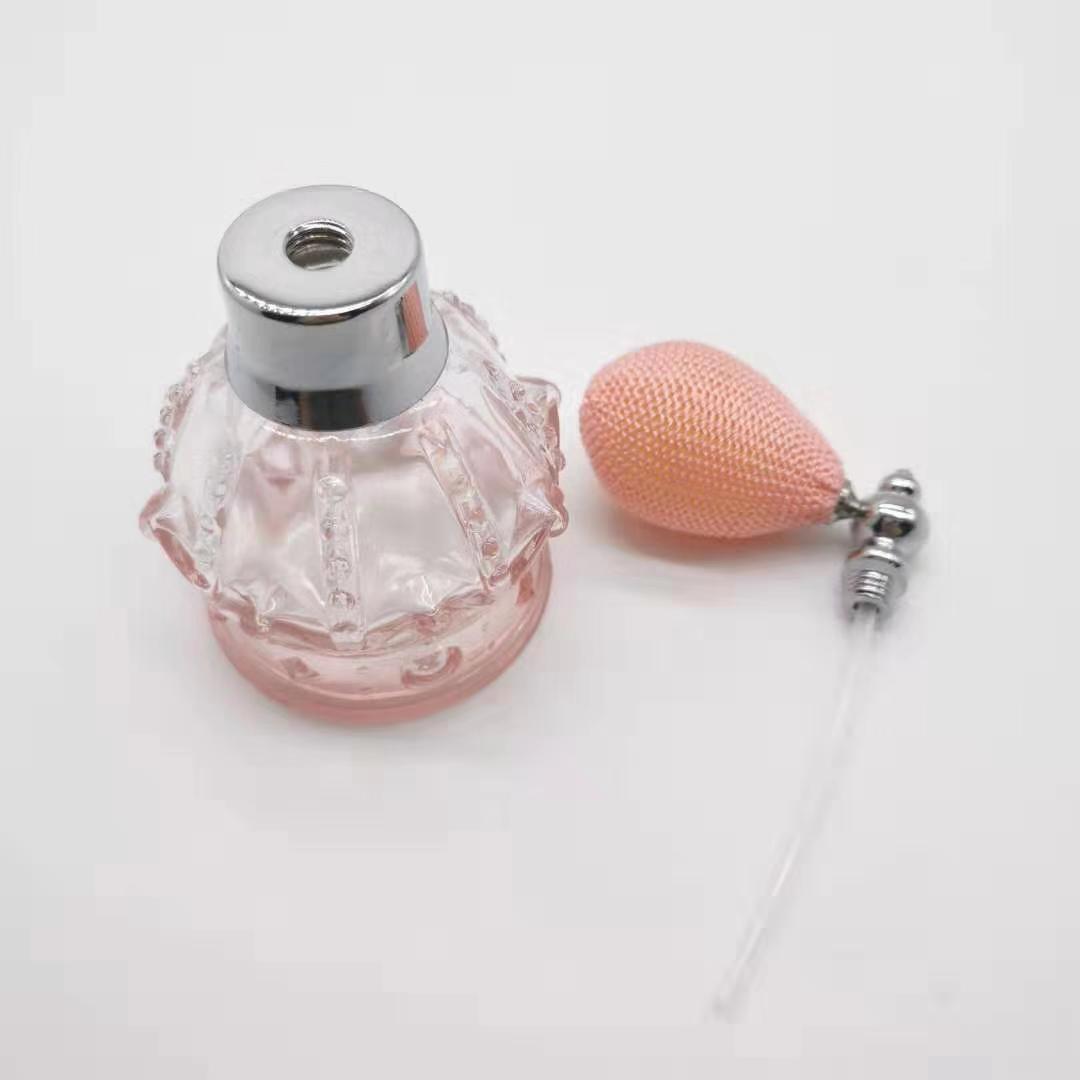 luxury vintage style 100ml perfume spray bottle colorful perfume bulb atomizer