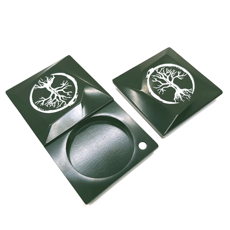 magnetic refill glass lip balm jars