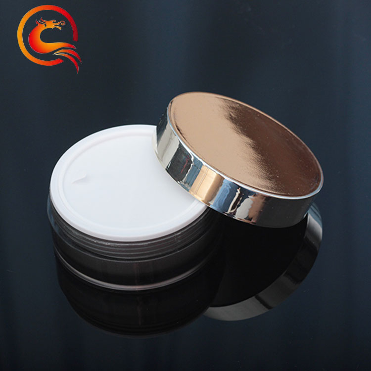 makeup cream lotion container pot plastic empty customized round cosmetic eye mask container jar