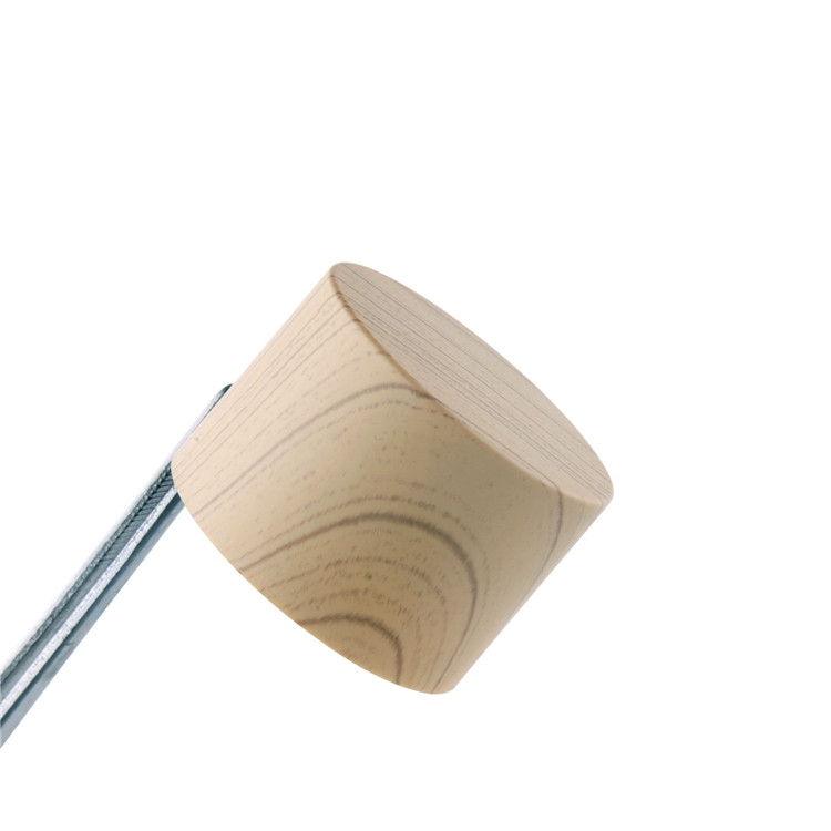 makeup packaging frosted plastic lotion bottle with wood grain cap
