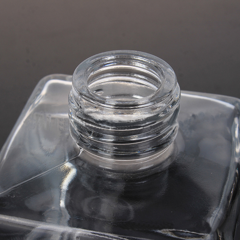 manufacturer 50ml 100ml 150ml aroma square empty glass reed diffuser bottle