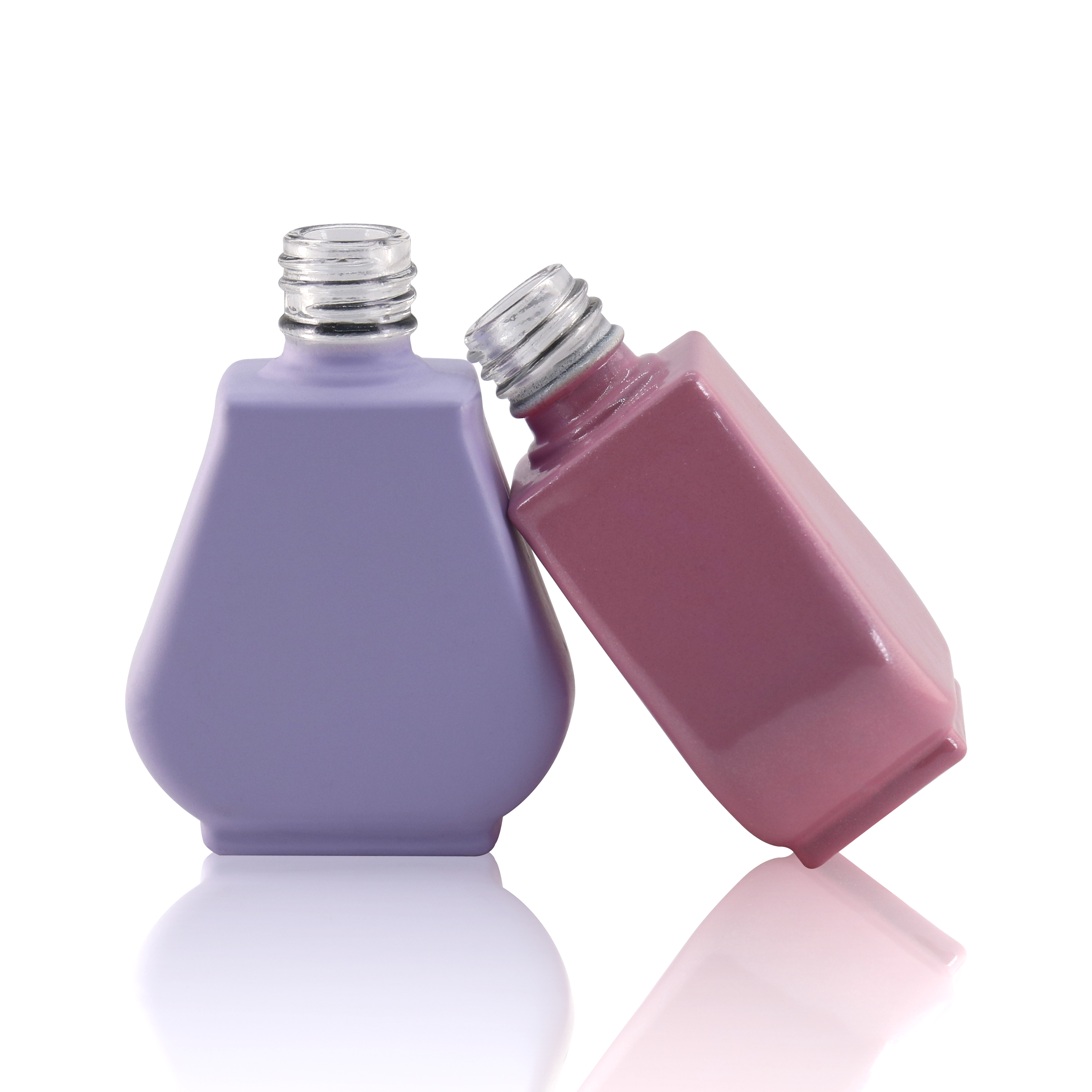 manufacturer 7ml 8ml 10ml packaging unique color custom empty cosmetic gel nail polish glass bottles