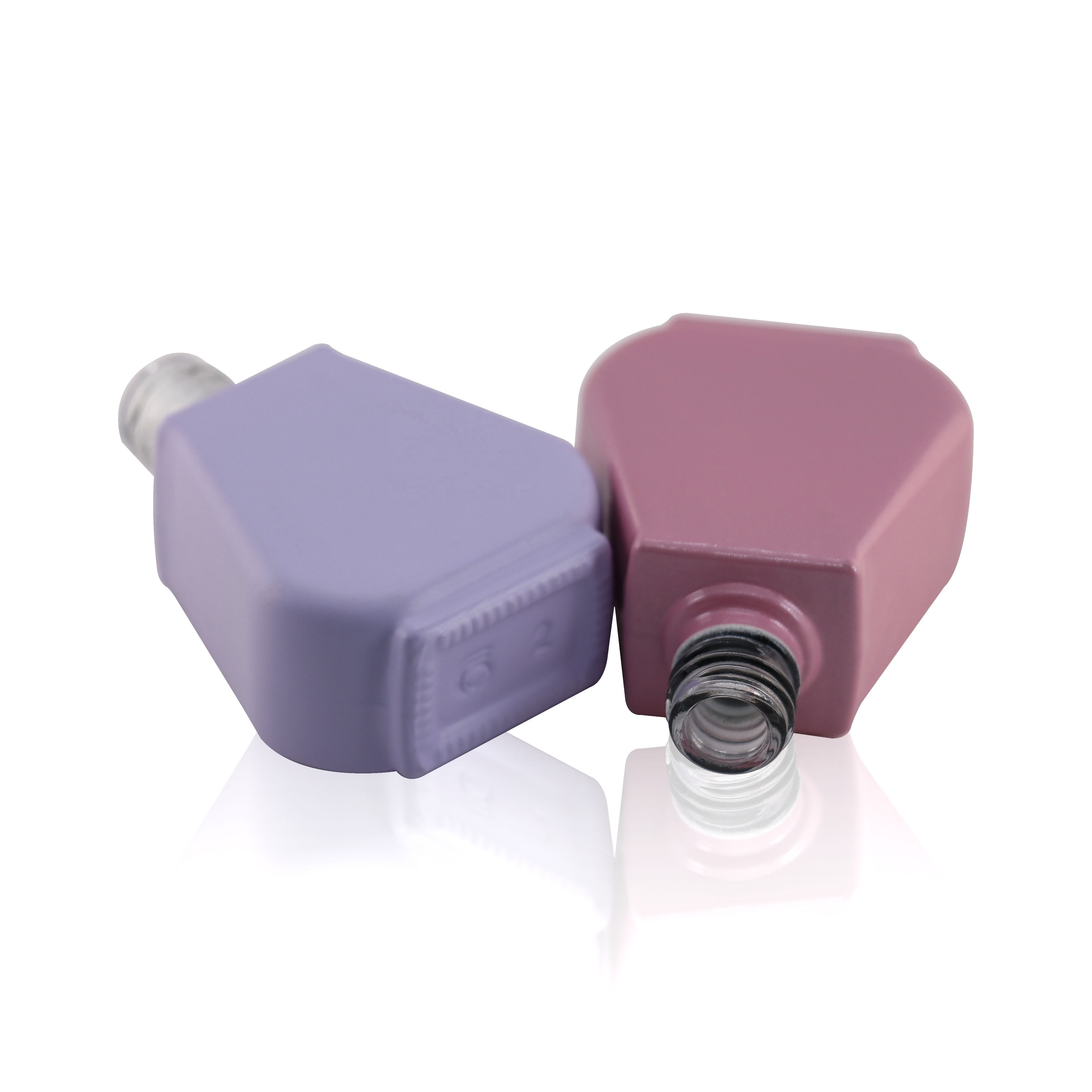 manufacturer 7ml 8ml 10ml packaging unique color custom empty cosmetic gel nail polish glass bottles