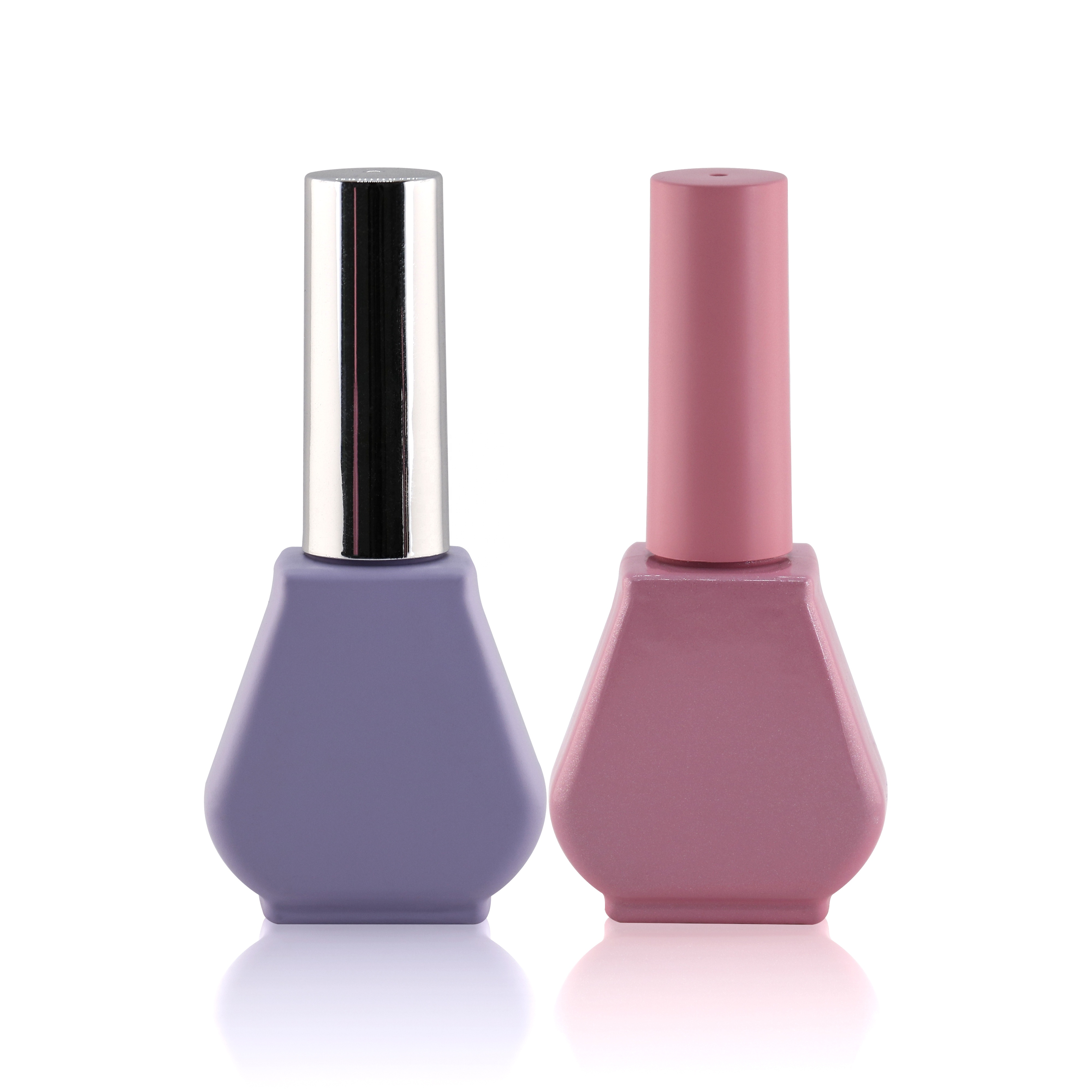 manufacturer 7ml 8ml 10ml packaging unique color custom empty cosmetic gel nail polish glass bottles