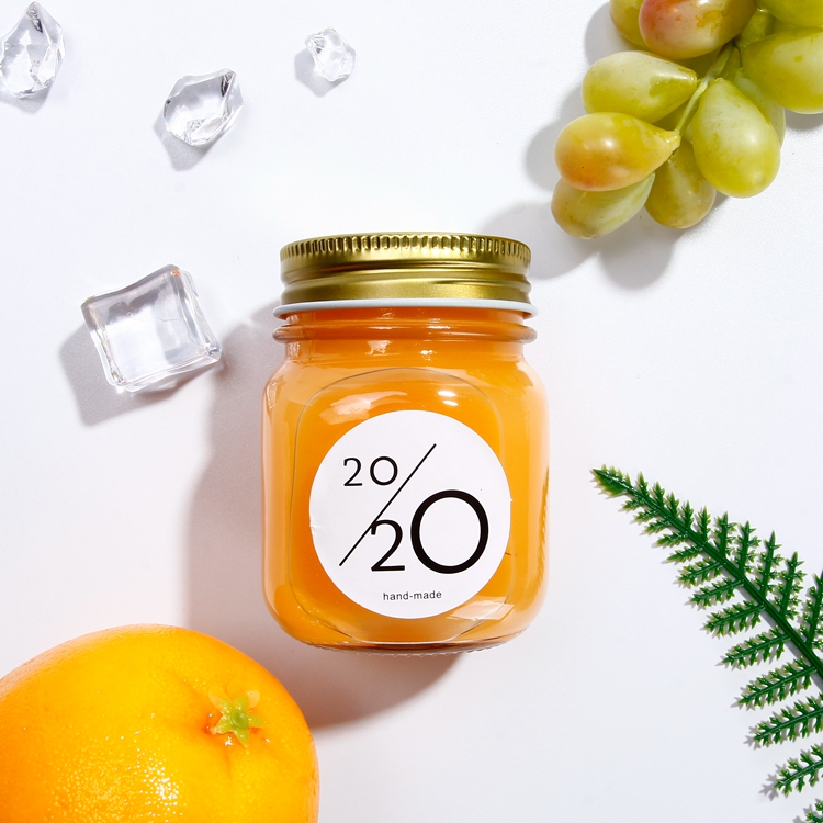 manufacturer Customize 4oz Glass Mason Jar For Food Storage Container With Screw Lids For Juice/Sauce/Canning Food