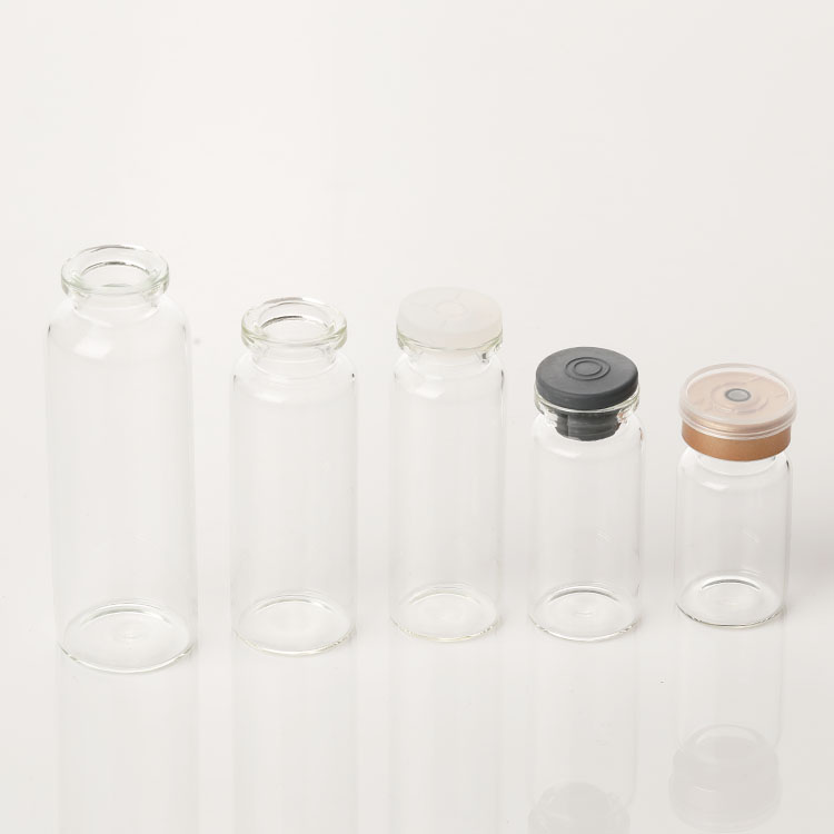 manufacturer Hotest 10ml Transparent Clear Amber Pharmaceutical Tubular Glass Vial