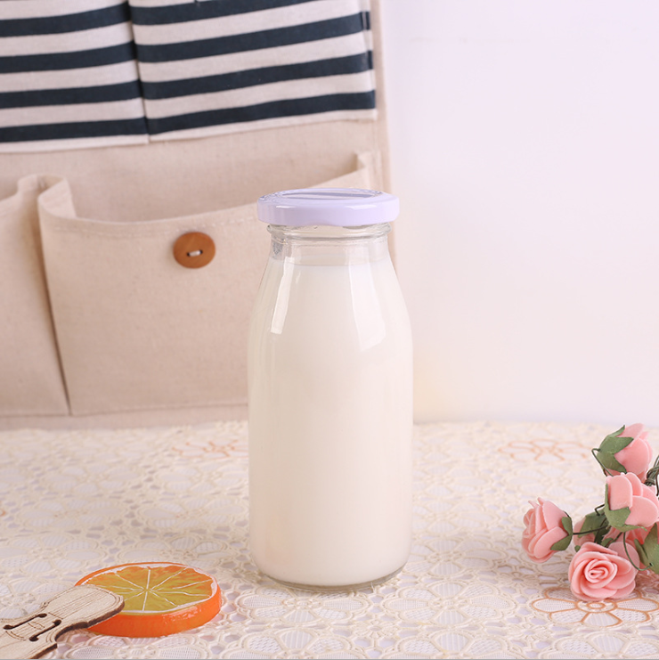 manufacturer supply 4oz 6oz 8oz 10oz 12 oz 16 oz 100ml 120ml 250ml 350ml 400ml clear round glass baby milk bottle for storage