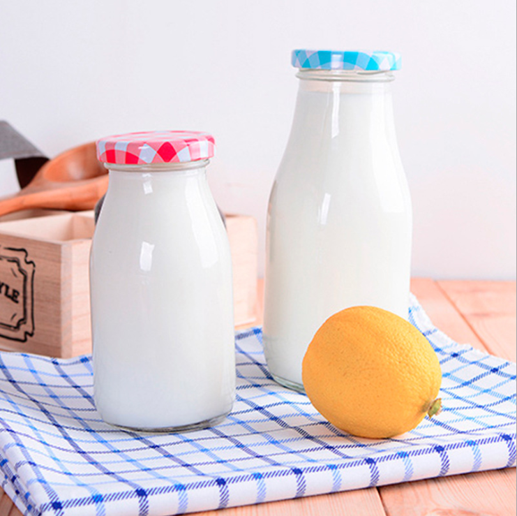 manufacturer supply 4oz 6oz 8oz 10oz 12 oz 16 oz 100ml 120ml 250ml 350ml 400ml clear round glass baby milk bottle for storage