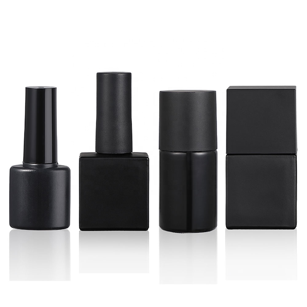 manufacturer wholesale 7ml 8ml 10ml 12ml packaging unique pink empty cosmetic gel nail polish glass bottles