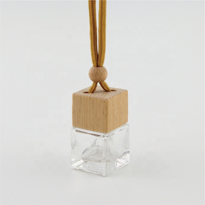 manufacturers round apple shape car diffuser perfume bottle with wooden cap