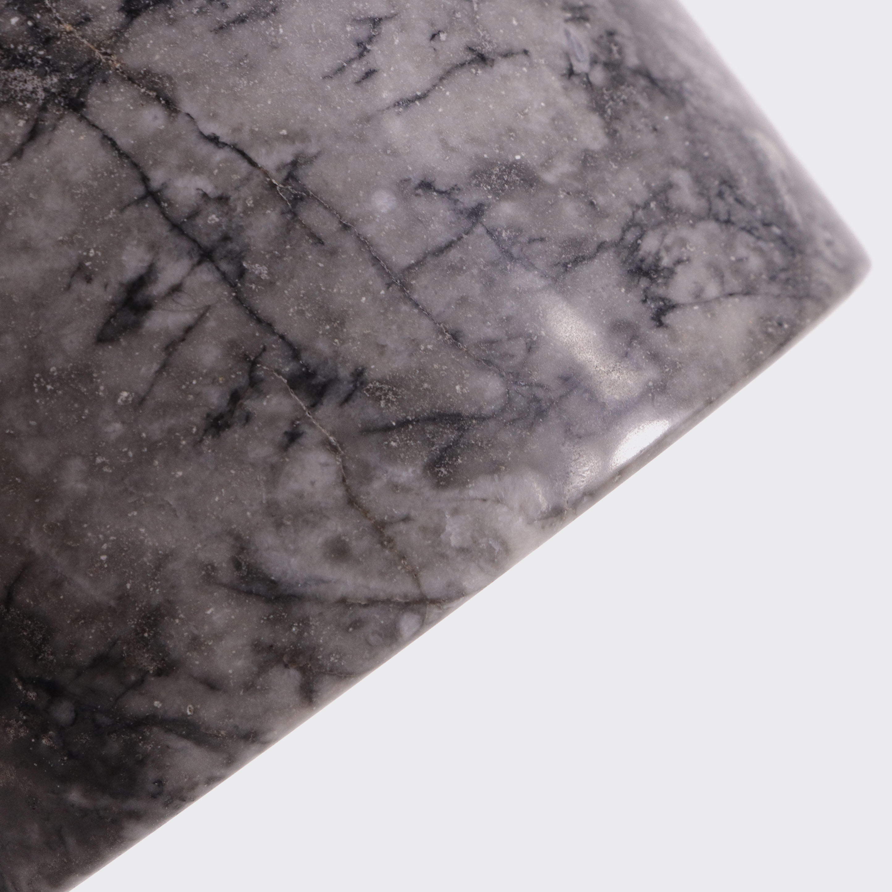 marble storage jar with bamboo lid makes it easier to store your every day kitchen essentials to bathroom necessities.