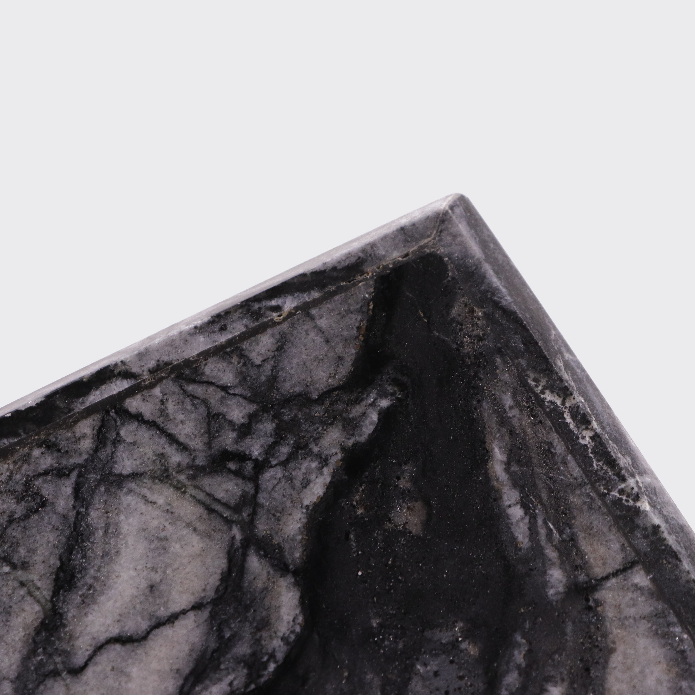 marble with copper decor storage jar with lid makes it easier to store your everyday kitchen essentials to bathroom necessities.