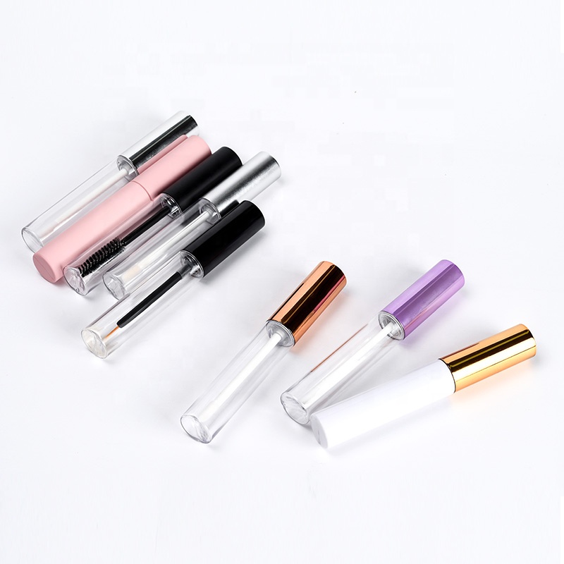 mascara tube rose mascara tube/empty mascara tubes wholesale lip tint empty bottle/10ml glass lip gloss bottles