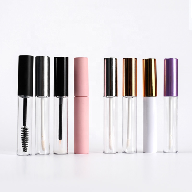 mascara tube rose mascara tube/empty mascara tubes wholesale lip tint empty bottle/10ml glass lip gloss bottles