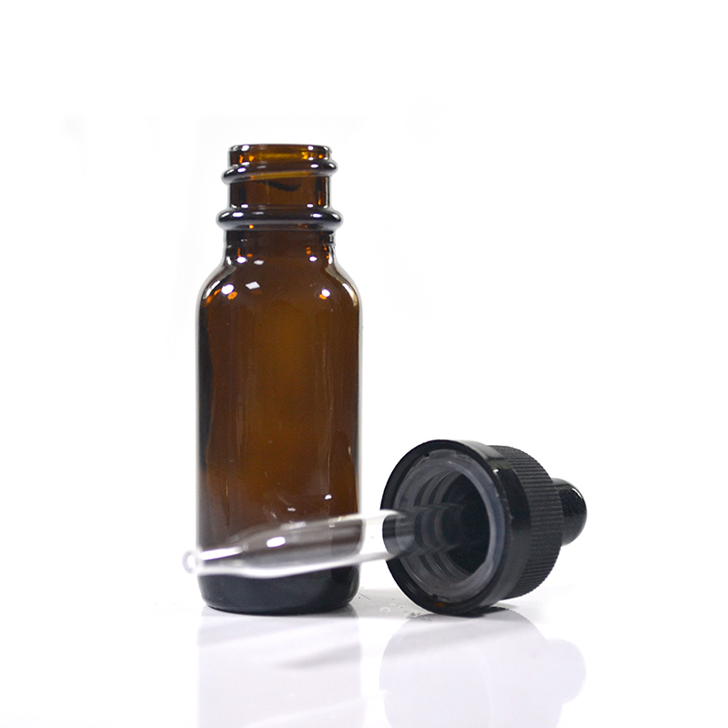 massage oil 15ml 30ml 1oz 60ml 2oz 120ml boston round glass bottle tamper resistant dropper