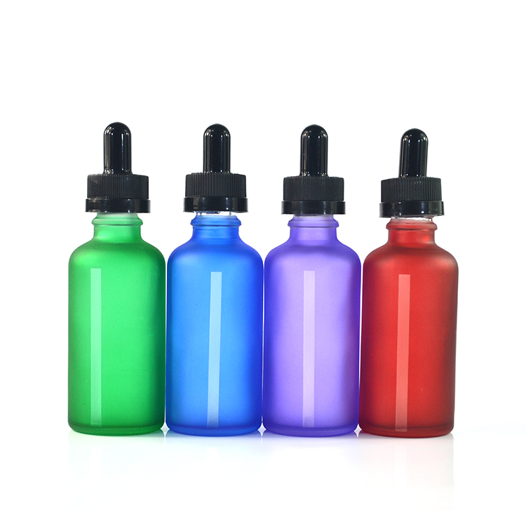 matt frosted amber blue clear black and green glass dropper bottle 5ml 10ml 15ml 20ml 30 ml 50ml 60ml 100ml for essential oil
