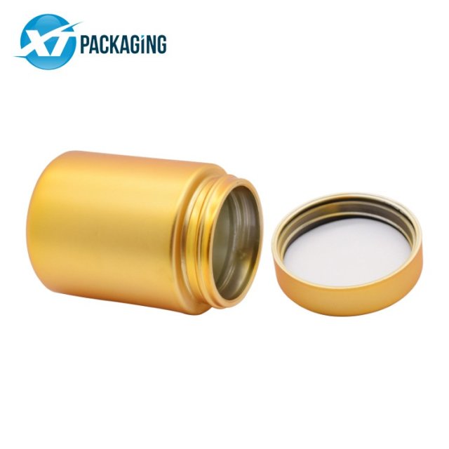 matt gloss gold child resistant cap small 2oz 3oz 4oz glass jar shiny silver plastic screw lid jars packaging