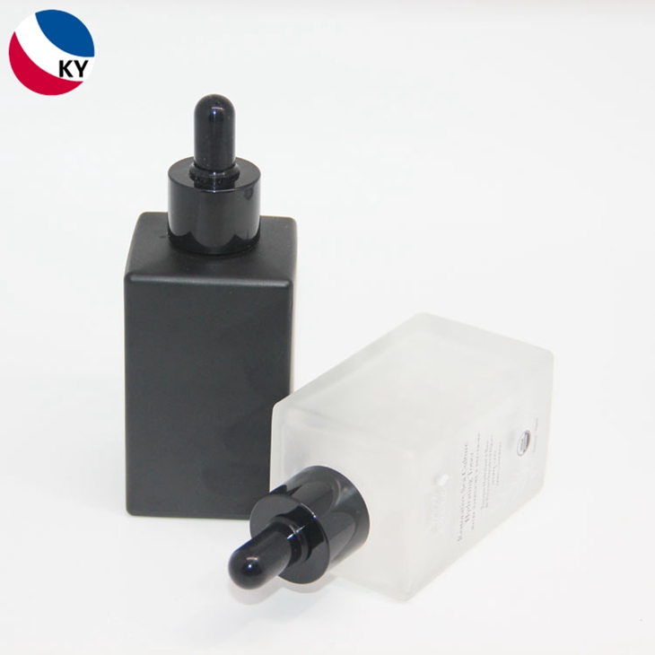 matte black dropper for 100ml 120ml matte black glass bottle