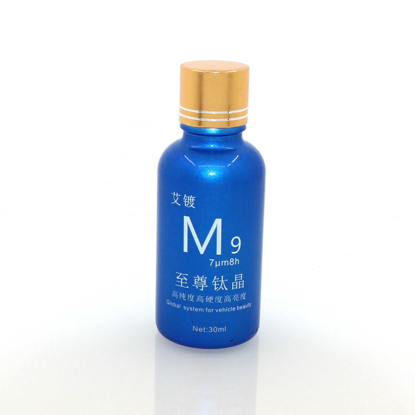 matte frosted blue glass dropper cosmetics bottles 5ml 10ml 15ml 20ml 30ml 50ml 100ml