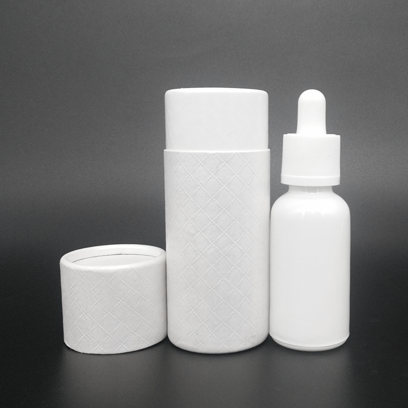 matte frosted white 50ml glass serum round dropper bottle /dropper bottle glass 50ml /30ml frosted glass bottle with dropper