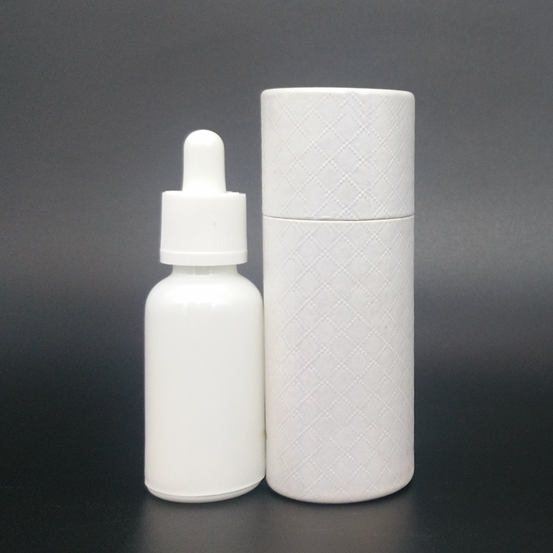 matte frosted white 50ml glass serum round dropper bottle /dropper bottle glass 50ml /30ml frosted glass bottle with dropper