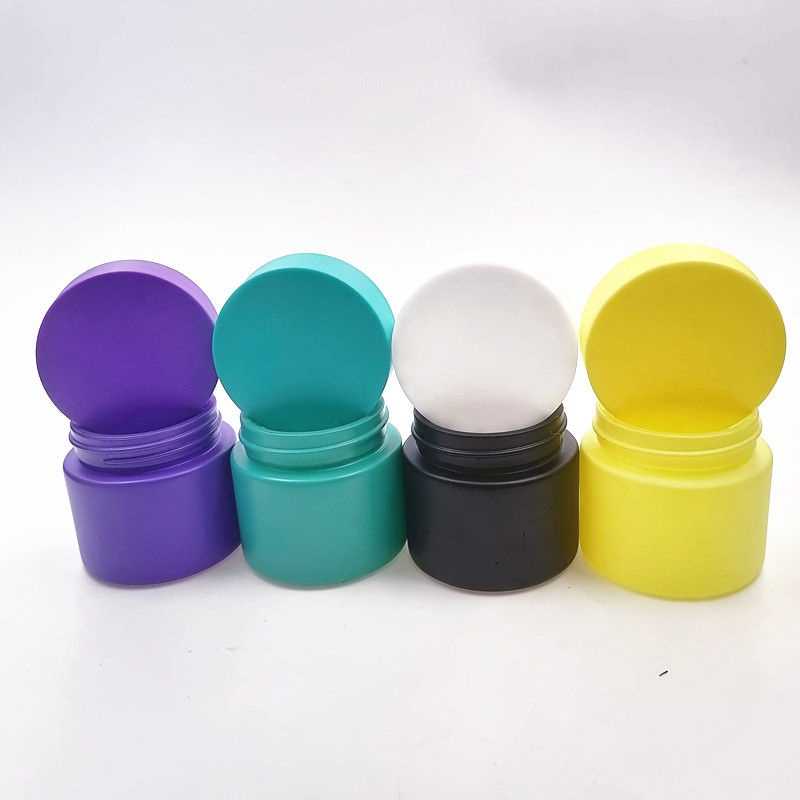 matte spray 3.5 gram flower packaging child protection glass jars childproof glass bottles with child resistant turn screw lids
