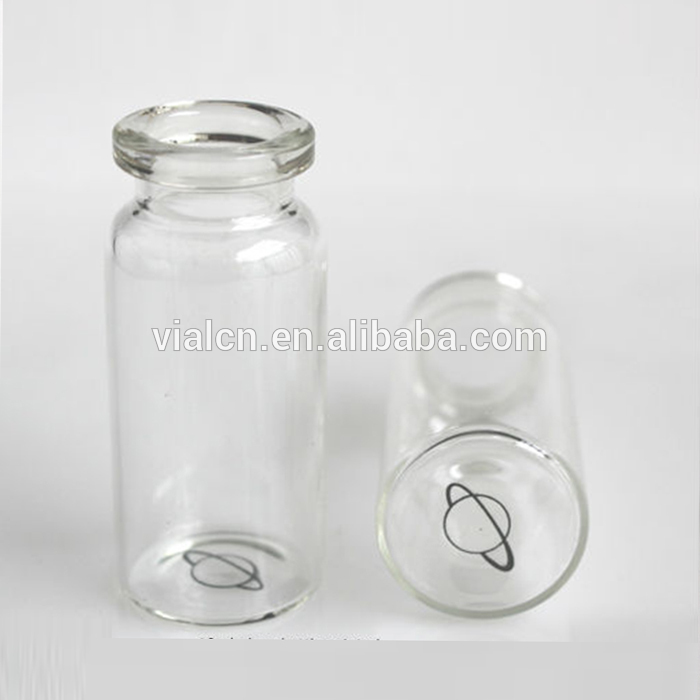 medical flip top vials clear 10ml glass vials sterile