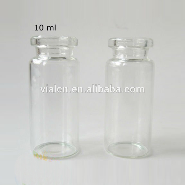 medical flip top vials clear 10ml glass vials sterile
