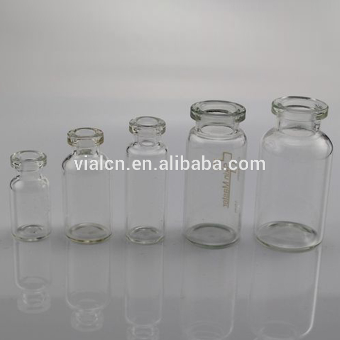 medical flip top vials clear 10ml glass vials sterile