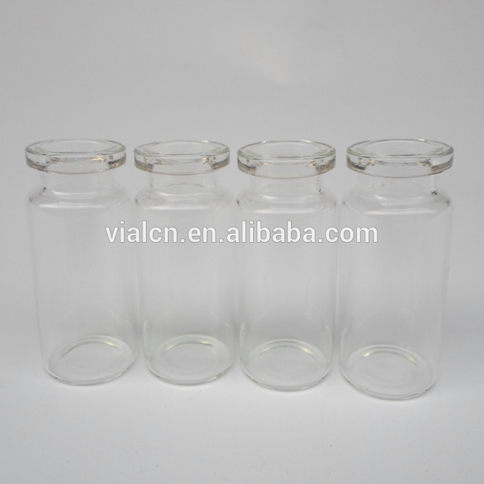 medical flip top vials clear 10ml glass vials sterile