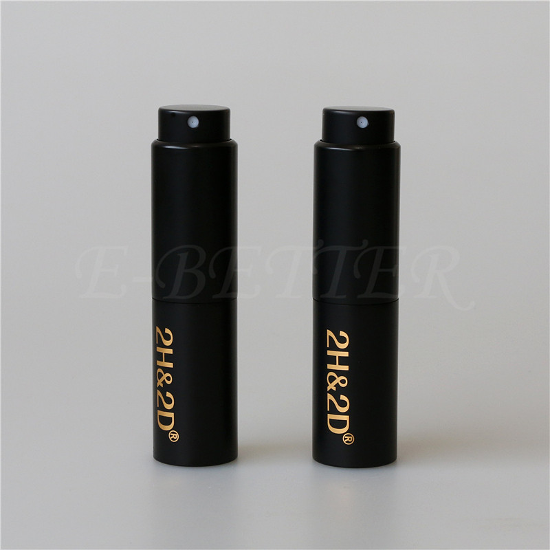 metal pocket atomizer perfume bottle spray 15ml 20 ml twist up sprayer pump bottle