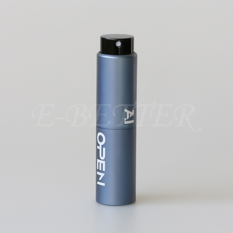 metal pocket atomizer perfume bottle spray 15ml 20 ml twist up sprayer pump bottle