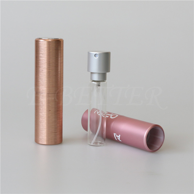 metal pocket atomizer perfume bottle spray 15ml 20 ml twist up sprayer pump bottle