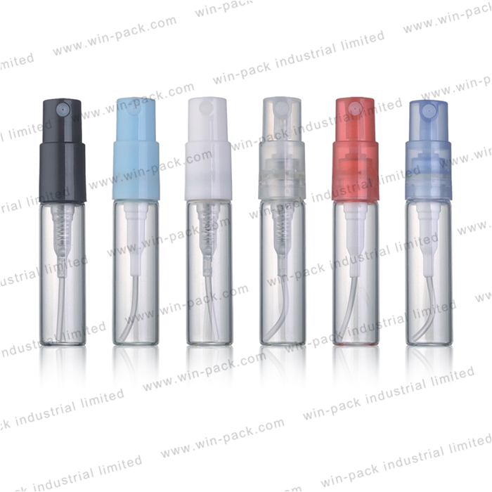 mini 0.5ml 1.5ml 2ml 3ml 5ml water atomizer glass perfume mist sprayer bottle