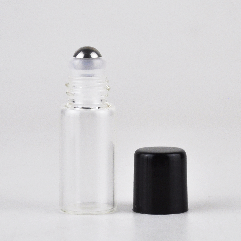 mini 2ml 3ml 5ml glass perfume roller glass bottle with box