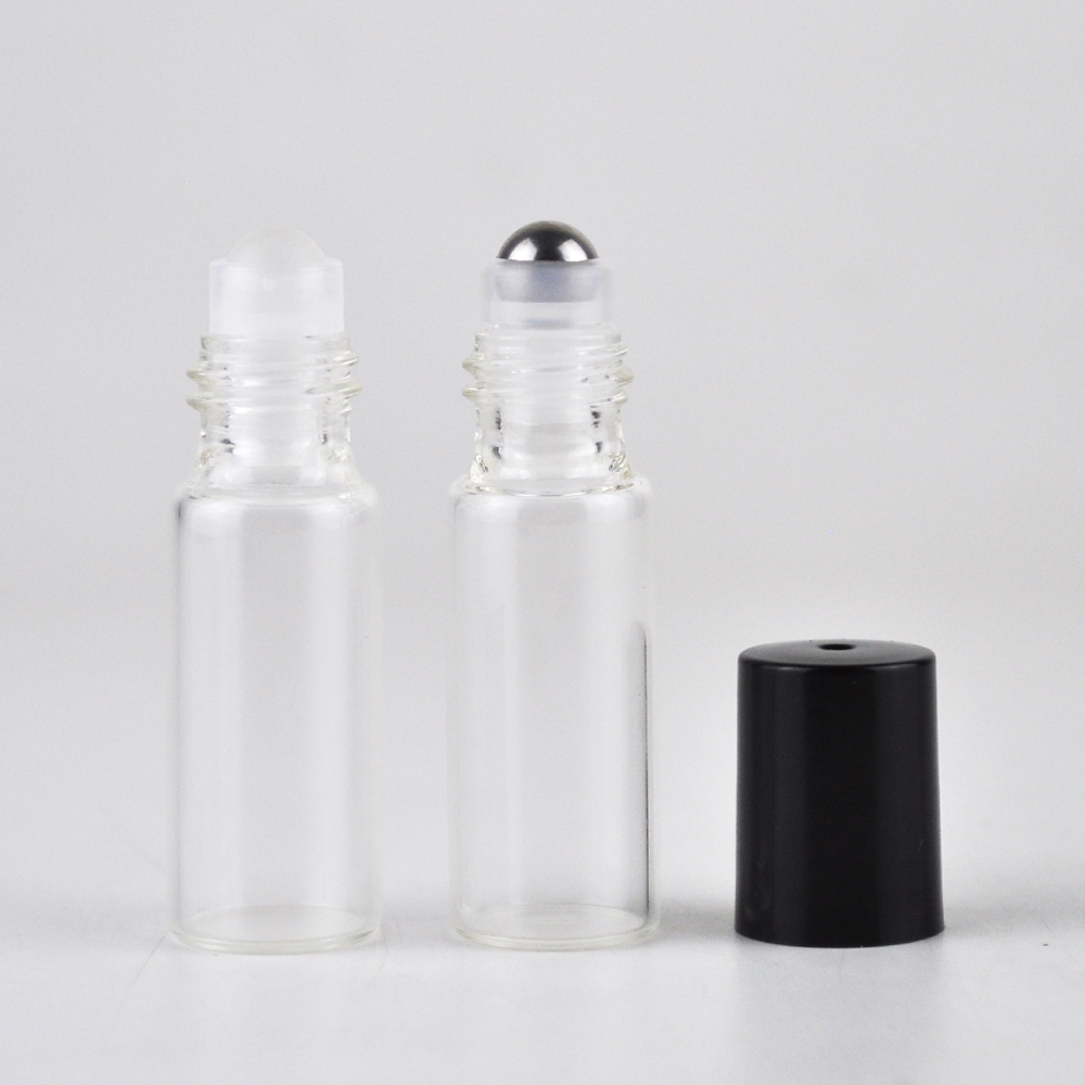 mini 2ml 3ml 5ml glass perfume roller glass bottle with box