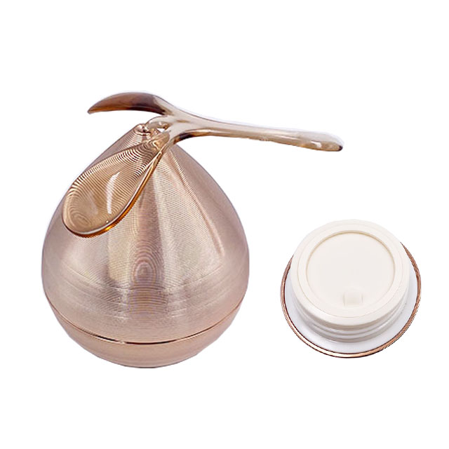 mini 30ml 50ml 100ml 200ml unique clear Skin Care Cream cosmetic jars