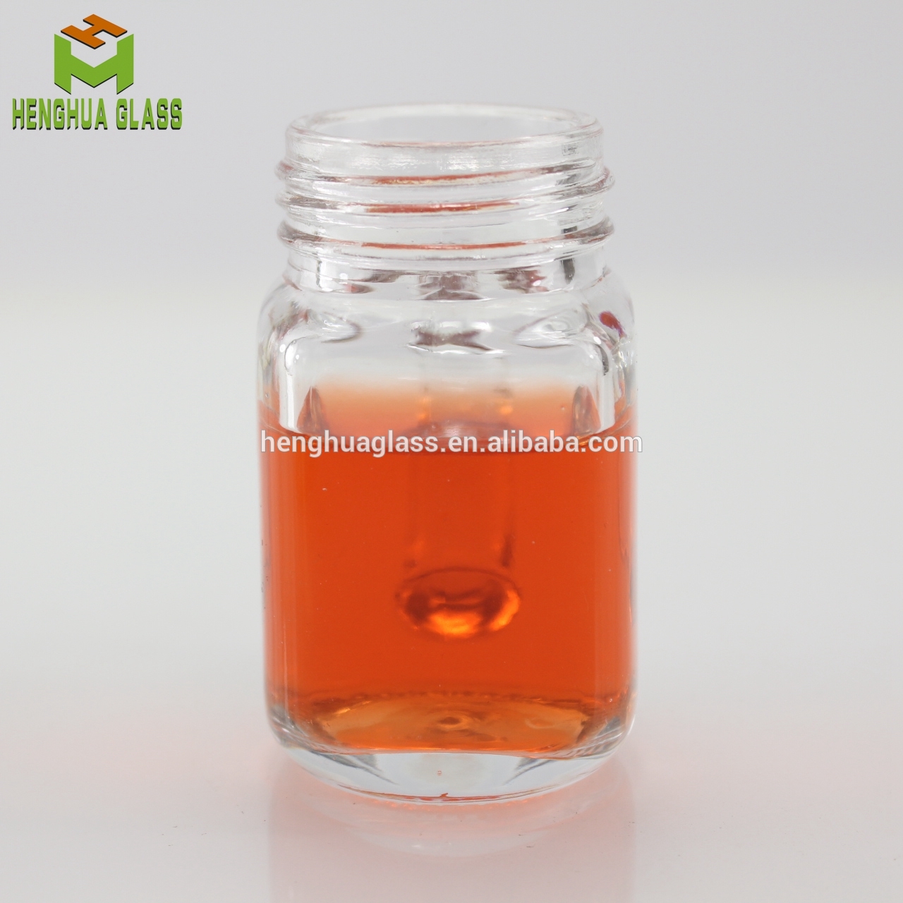 mini 50ml drinking glass mason jar 2oz shot glasses cup with handle