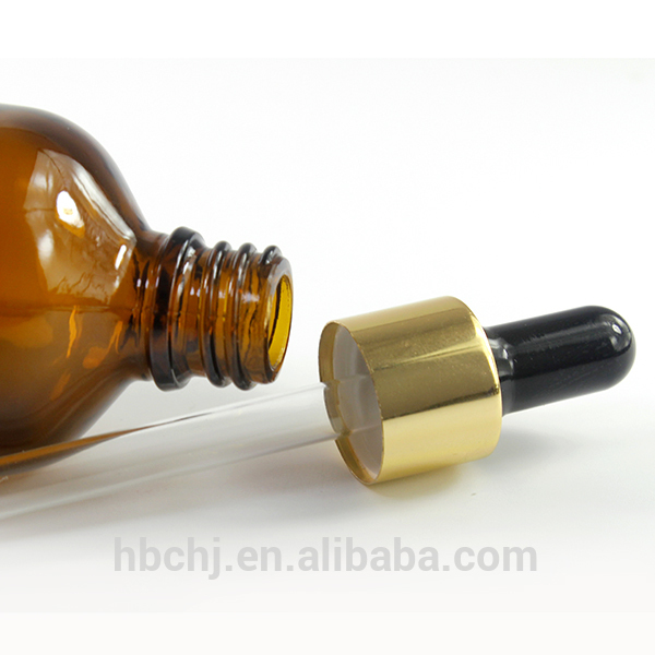 mini Childproof cap 5ml 10ml 15ml 20ml 30ml 100ml blue amber glass dropper vials