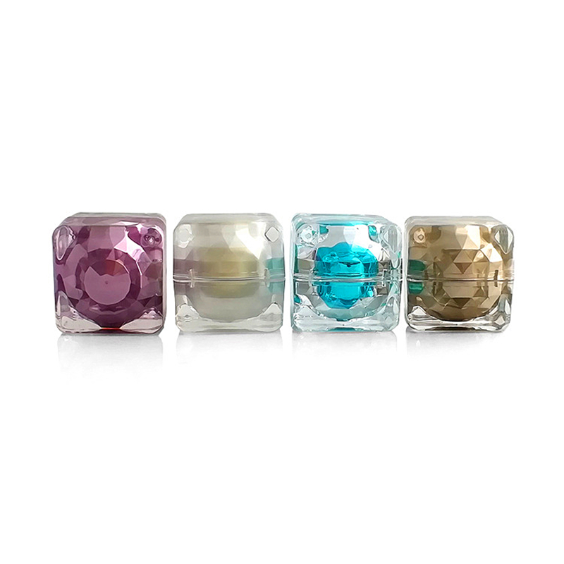 mini cosmetic jars 5ml frosted purple cosmetic jars blue sparkle cosmetic jar 15ml 1 oz 5 gram ice blue