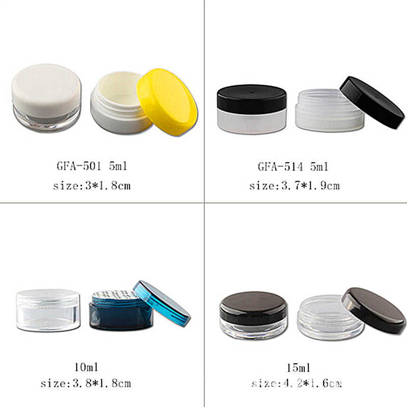 mini cosmetic jars 5ml frosted purple cosmetic jars blue sparkle cosmetic jar 15ml 1 oz 5 gram ice blue