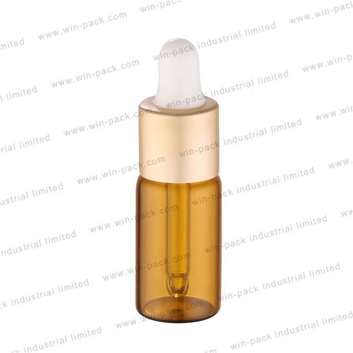 mini eye rose gold glass serum dropper bottle 3ml 5ml 8ml 10ml 15ml custom packing container for essential oils