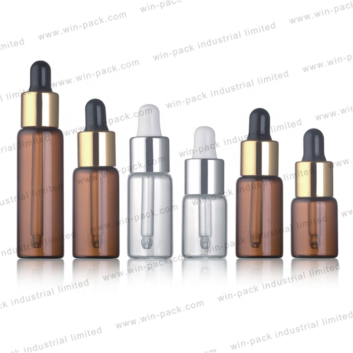 mini eye rose gold glass serum dropper bottle 3ml 5ml 8ml 10ml 15ml custom packing container for essential oils